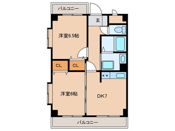 パークサイド名東の物件間取画像